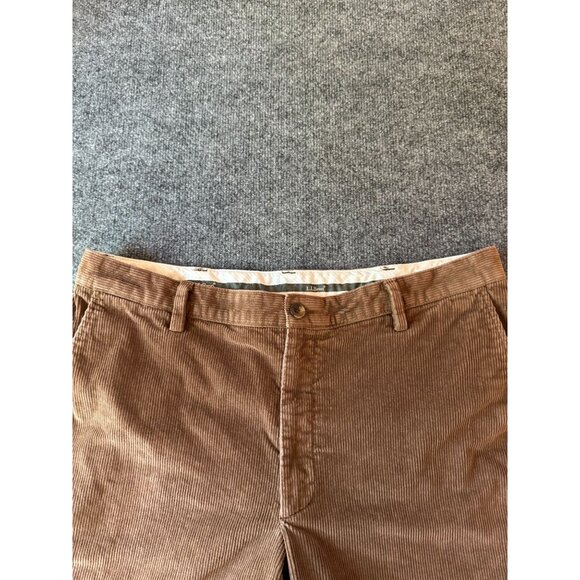 L.L. Bean Pants Mens 38x29 Stretch Country Corduroy‎ Classic Fit Plain Front - Picture 1 of 9